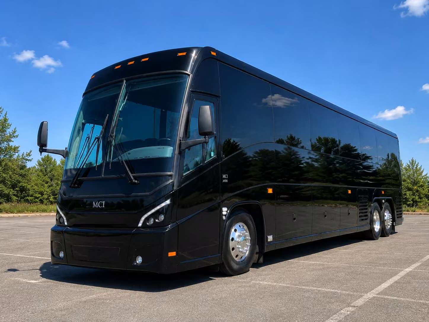 long distance airport transfers and overnight irving charter bus rentals
